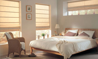 Handmade Roman Blinds